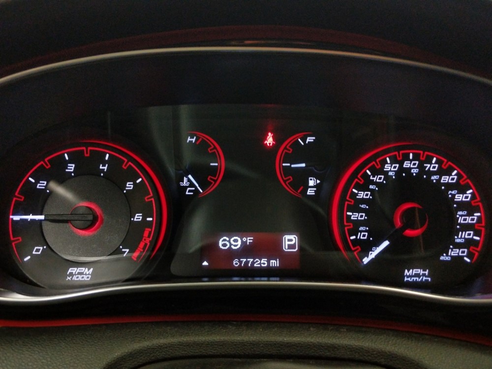 2015 Dodge Dart - Odometer Close Up