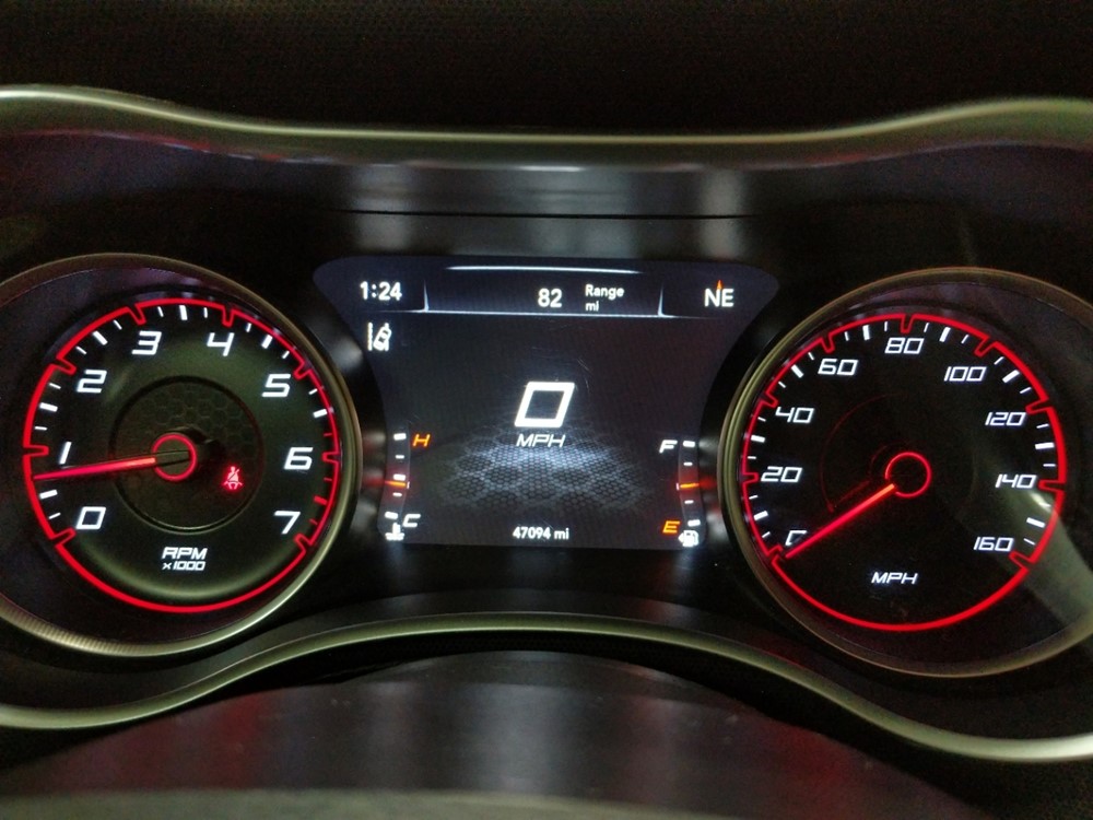 2015 Dodge Charger - Odometer Close Up
