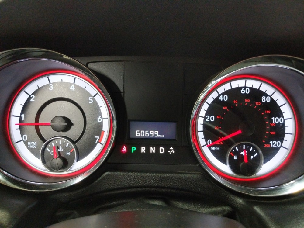 2014 Dodge Grand Caravan - Odometer Close Up