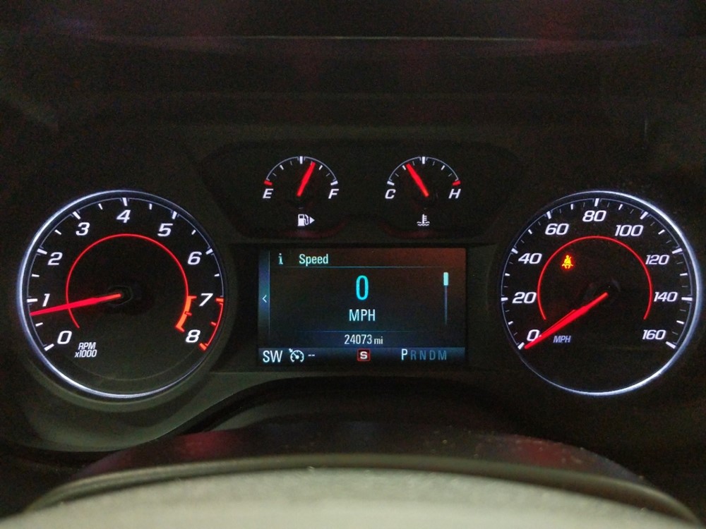 2018 Chevrolet Camaro - Odometer Close Up