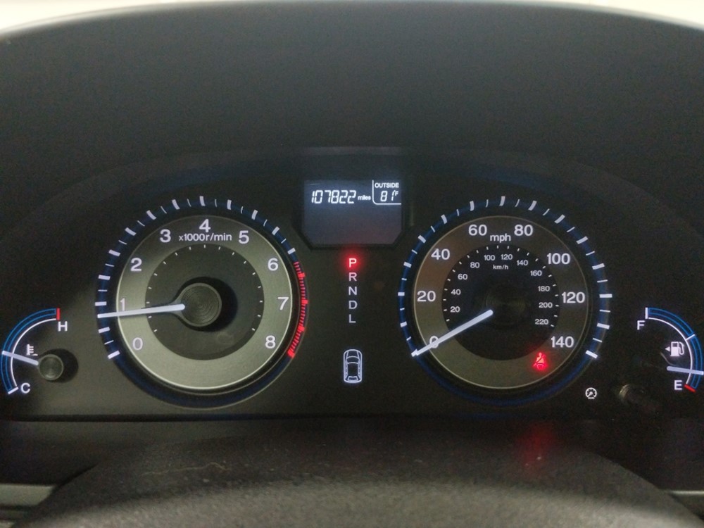 2012 Honda Odyssey - Odometer Close Up