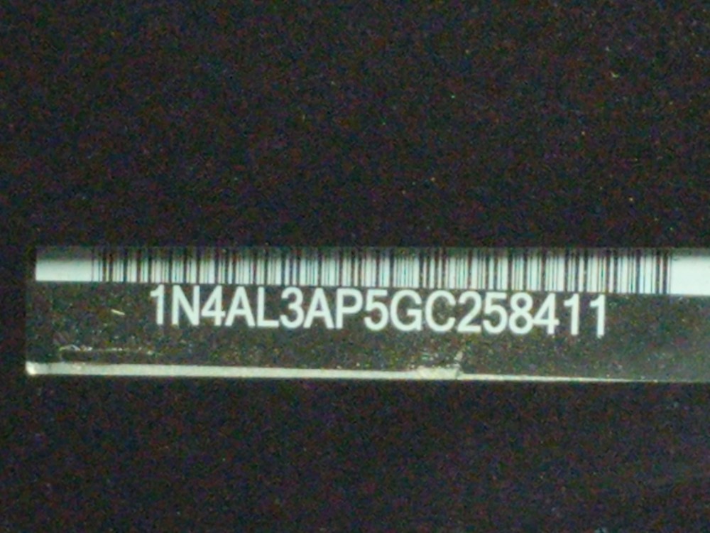 2016 Nissan Altima - Trunk