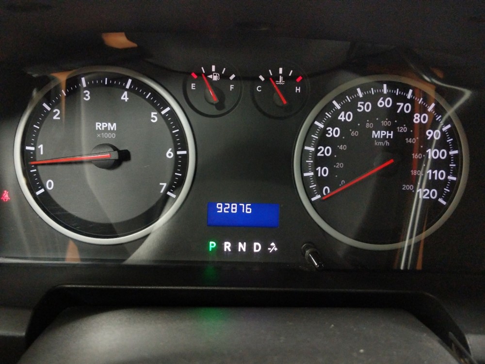 2011 Dodge Ram 1500 - Odometer Close Up