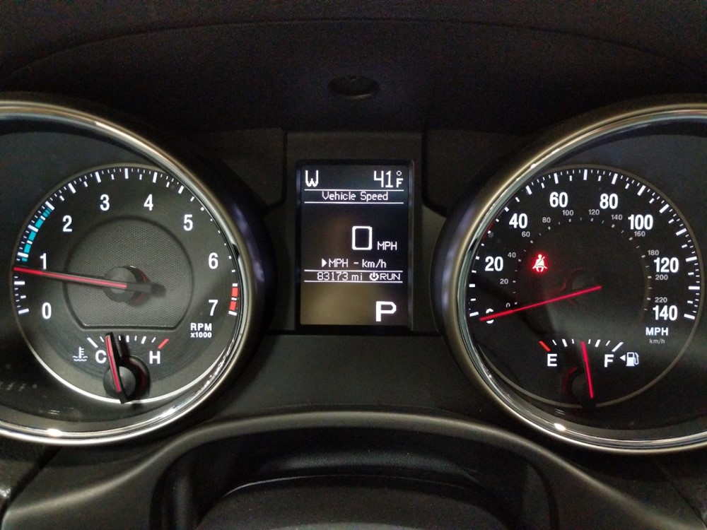 2011 Jeep Grand Cherokee - Odometer Close Up