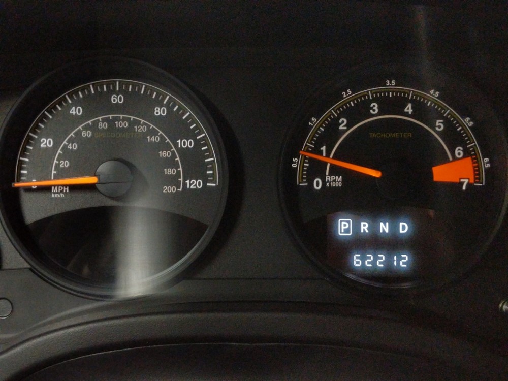 2015 Jeep Patriot - Odometer Close Up