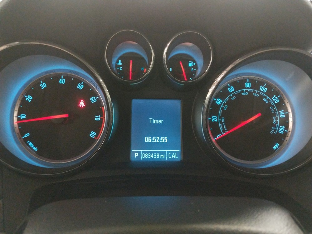 2013 Buick Encore - Odometer Close Up