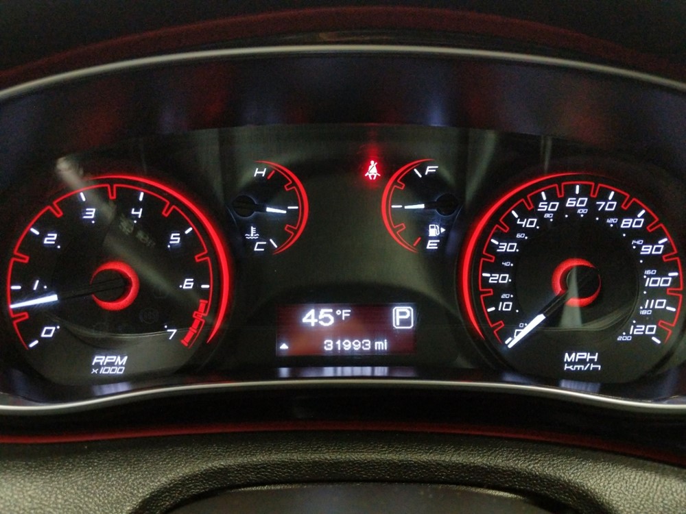 2016 Dodge Dart - Odometer Close Up