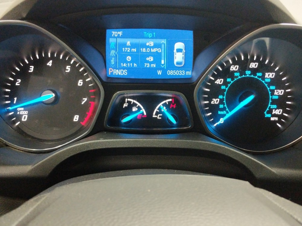 2014 Ford Escape - Odometer Close Up