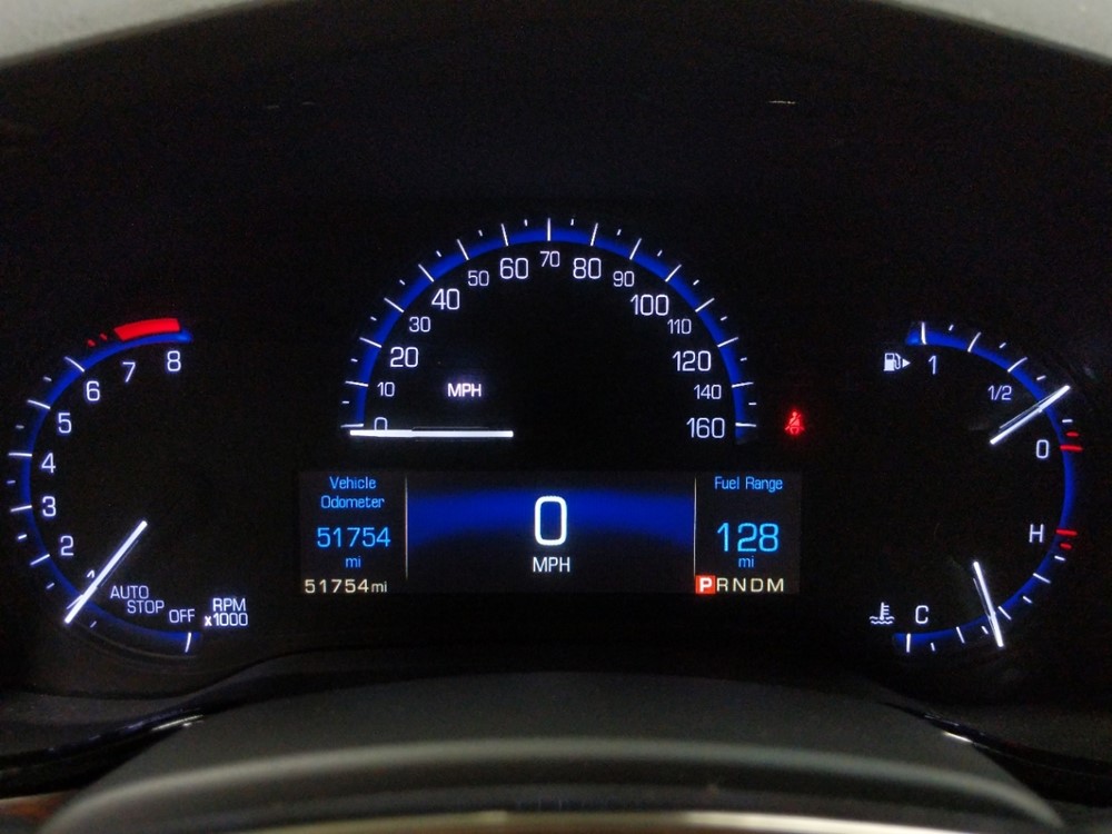 2016 Cadillac CTS - Odometer Close Up