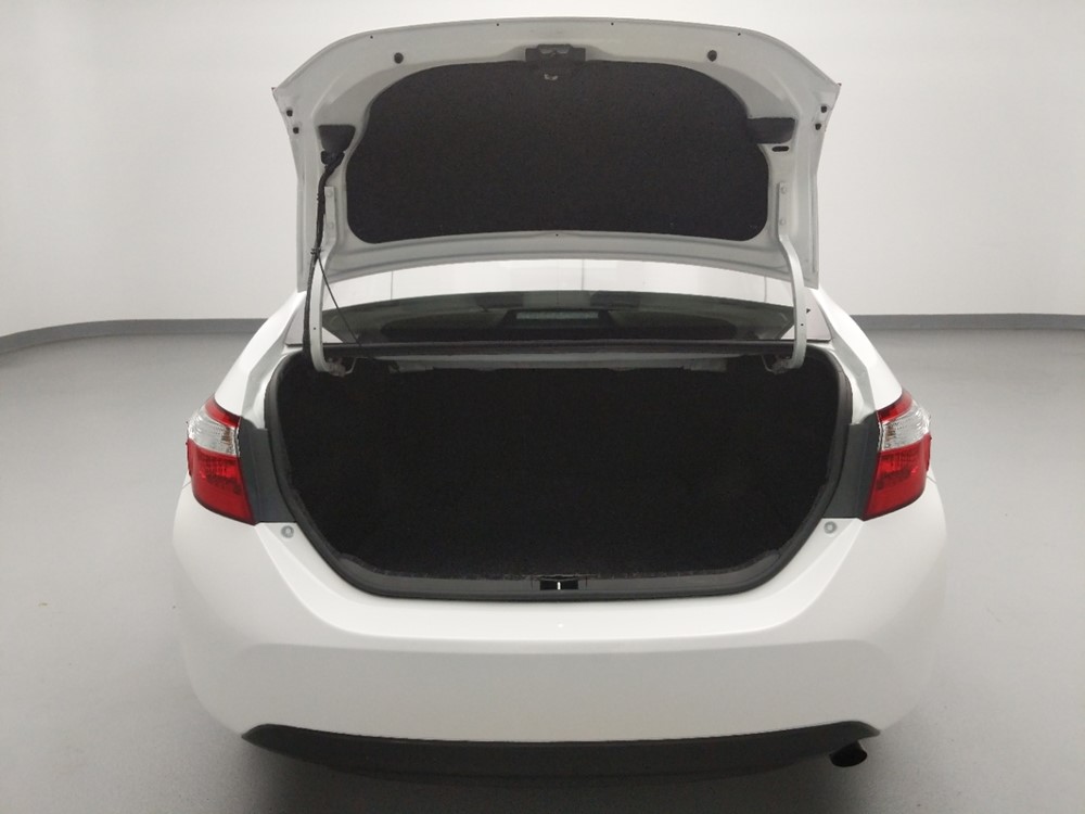 2015 Toyota Corolla - Trunk