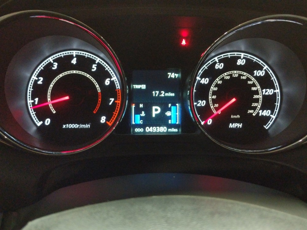 2015 Mitsubishi Outlander - Odometer Close Up