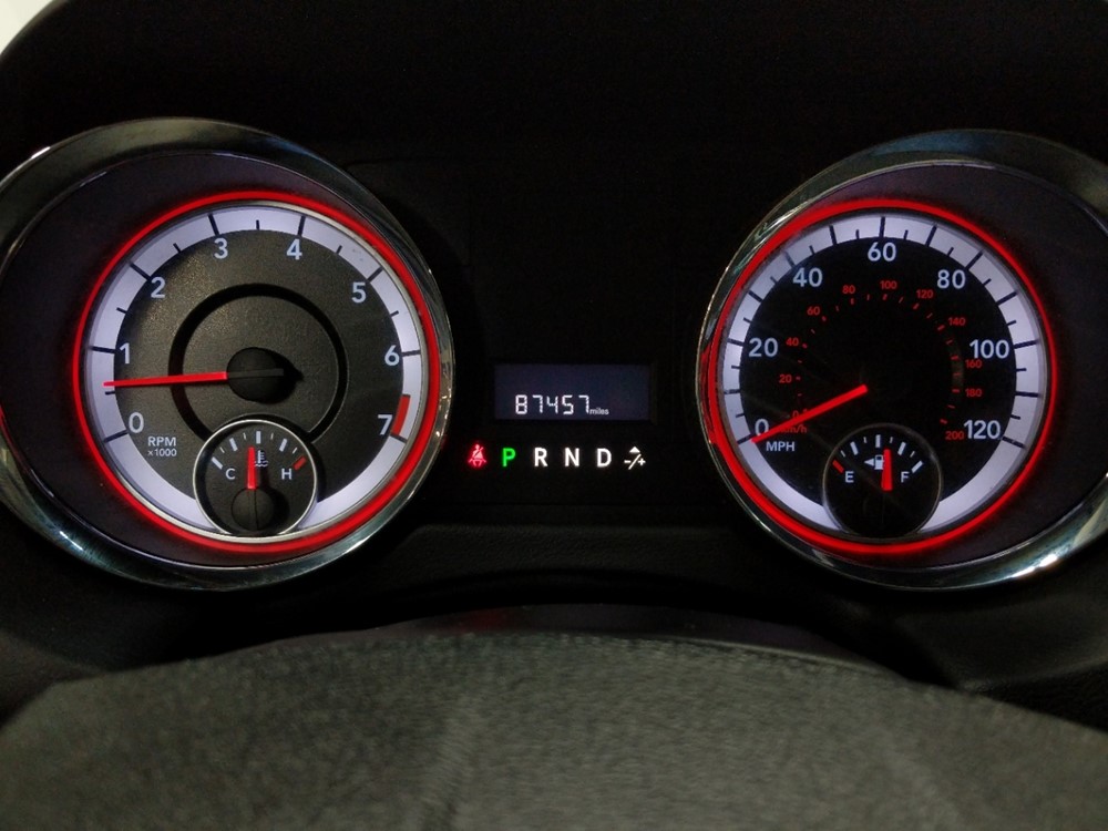 2015 Dodge Grand Caravan - Odometer Close Up