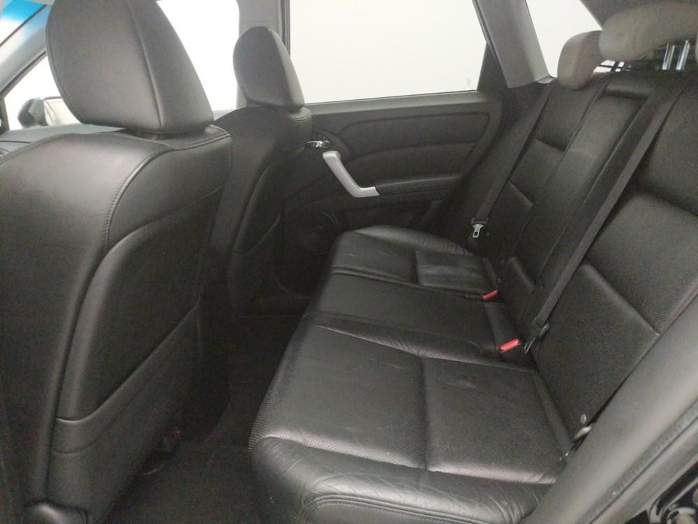 2009 Acura RDX - Driver Rear Seat