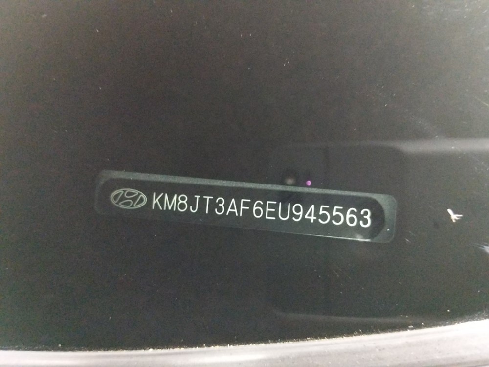2014 Hyundai Tucson - VIN Plate