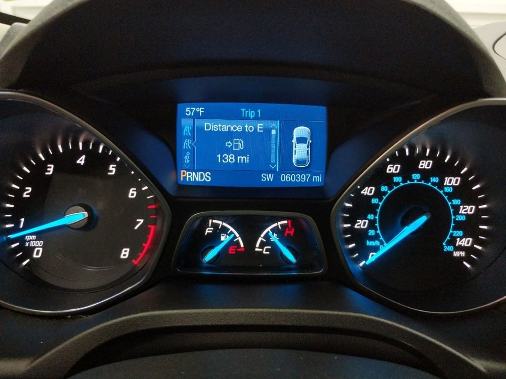 2015 Ford Escape - Odometer Close Up