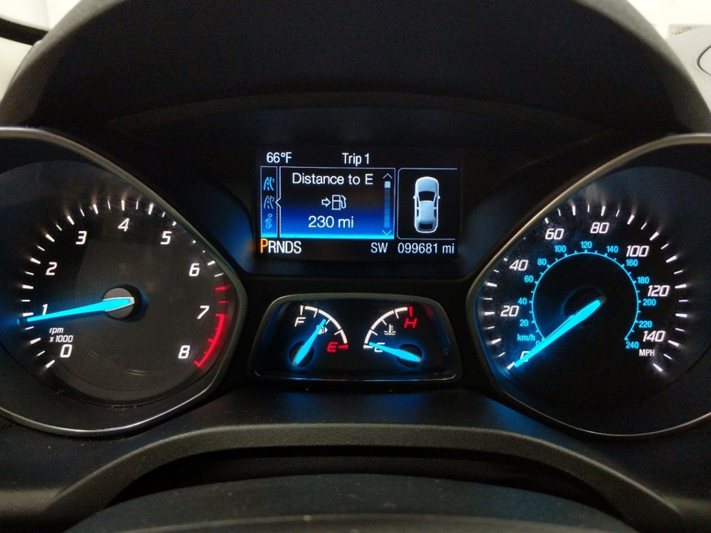 2016 Ford Escape - Odometer Close Up