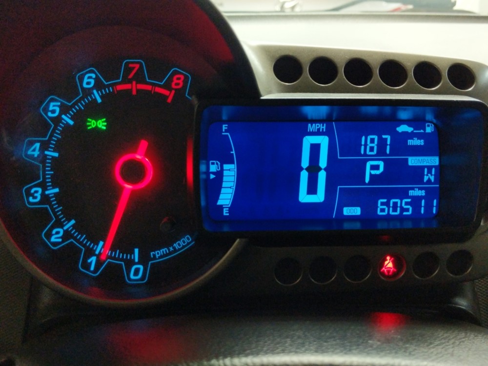 2015 Chevrolet Sonic - Odometer Close Up