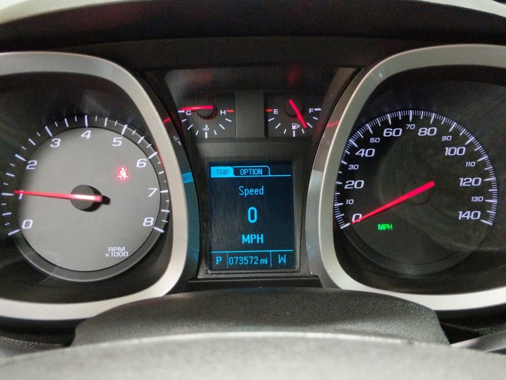 2015 Chevrolet Equinox - Odometer Close Up