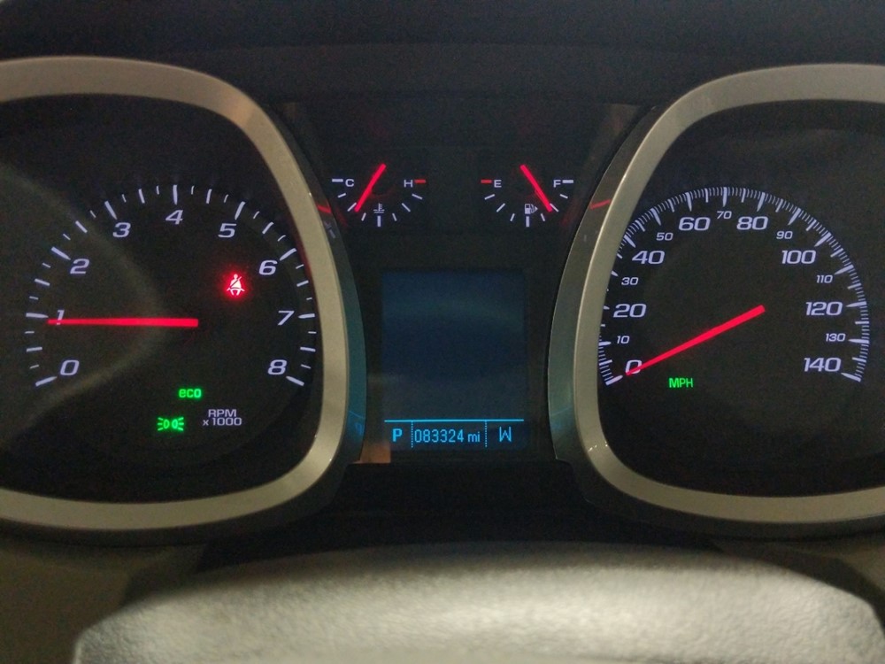 2016 Chevrolet Equinox - Odometer Close Up
