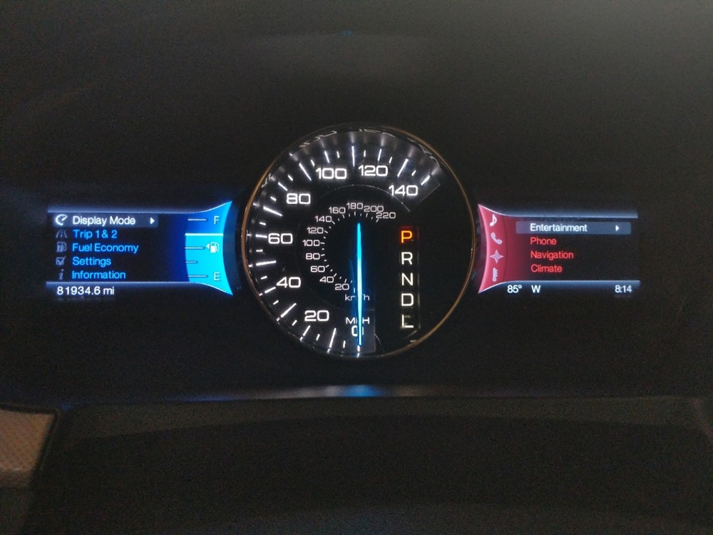 2013 Ford Edge - Odometer Close Up