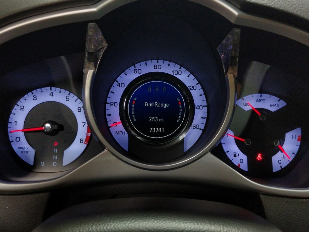 2011 Cadillac SRX - Odometer Close Up