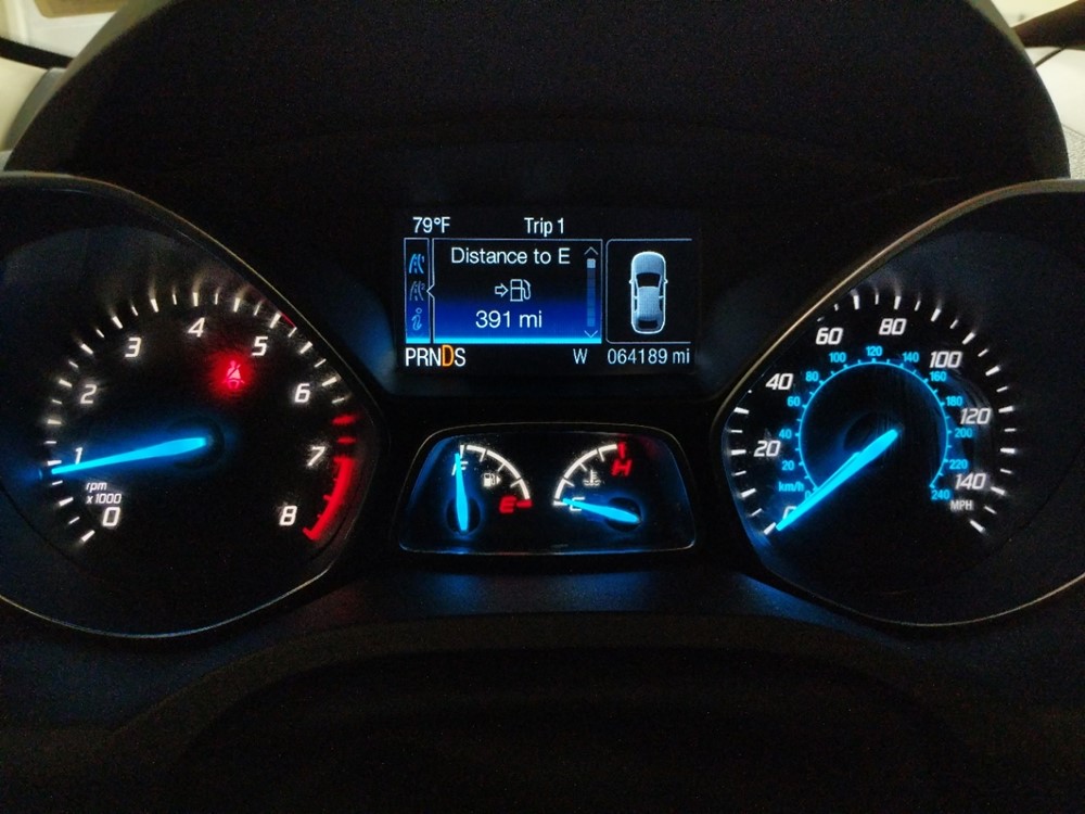 2016 Ford Escape - Odometer Close Up