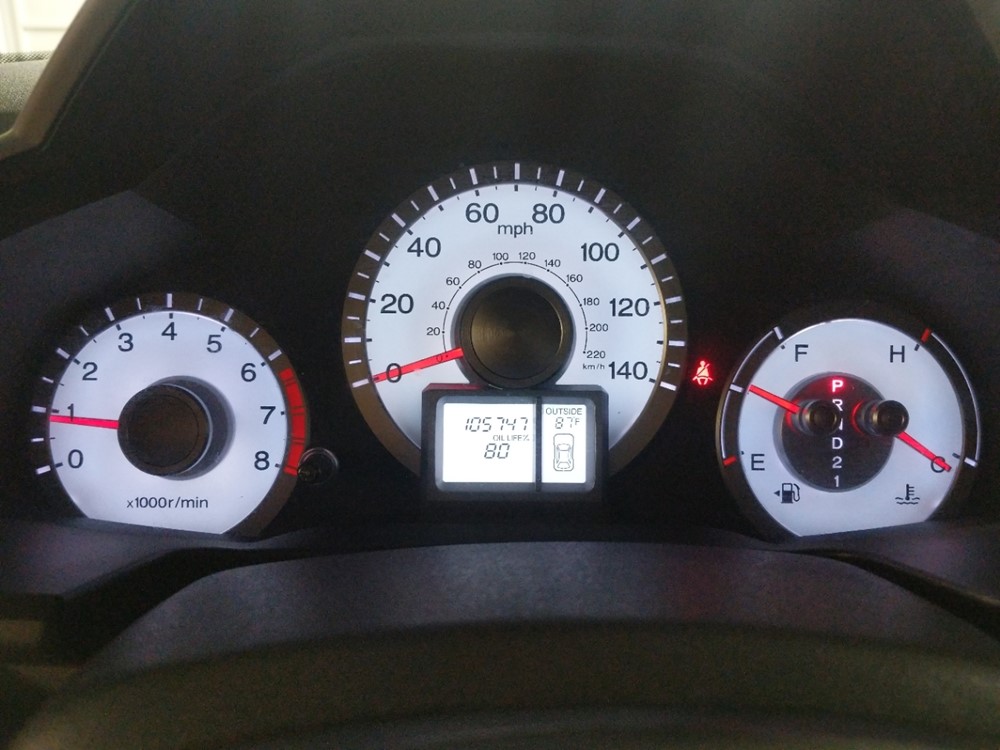 2011 Honda Pilot - Odometer Close Up
