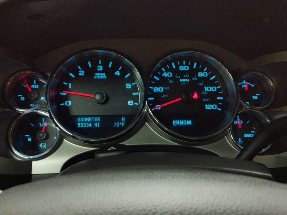 2013 Chevrolet Silverado 1500 - Odometer Close Up