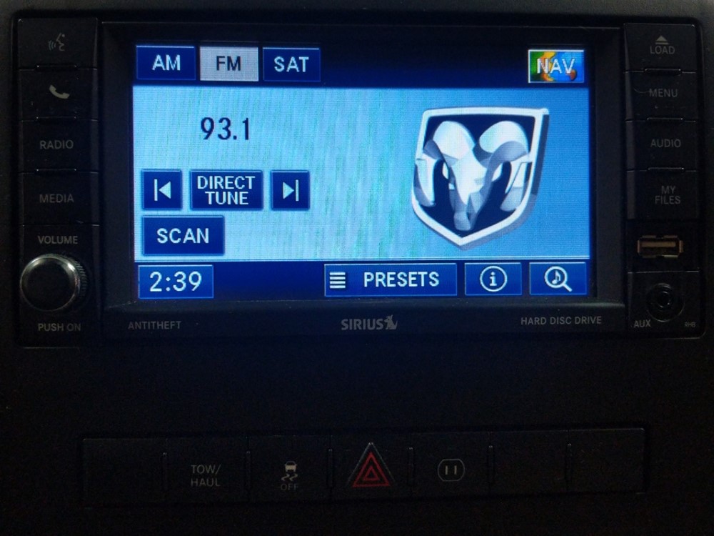2012 Dodge Ram 1500 - Stereo Package