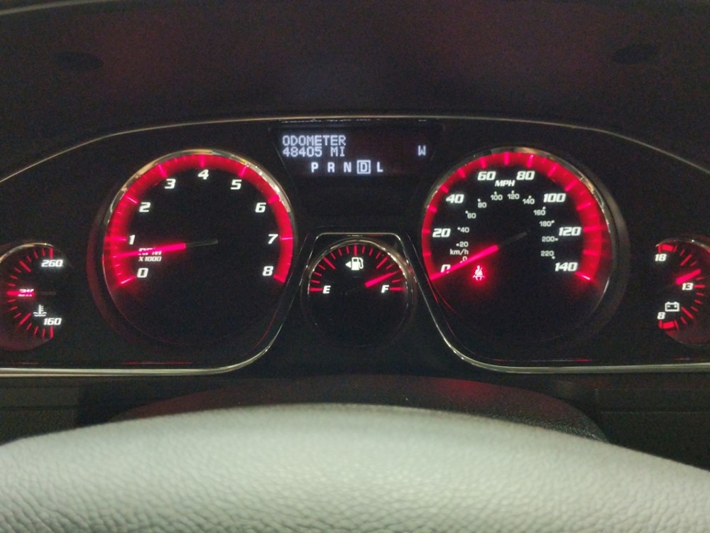2015 GMC Acadia - Odometer Close Up