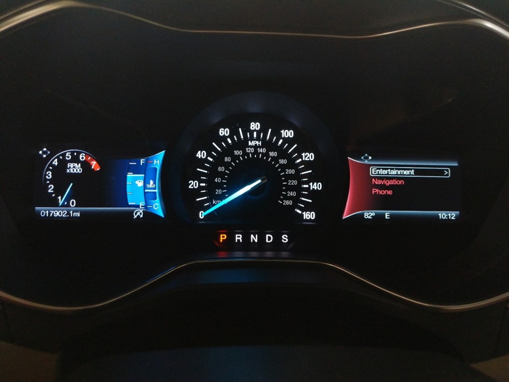 2017 Ford Fusion - Odometer Close Up