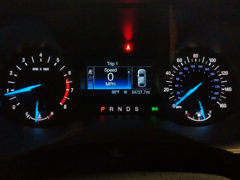 2016 Ford Edge - Odometer Close Up