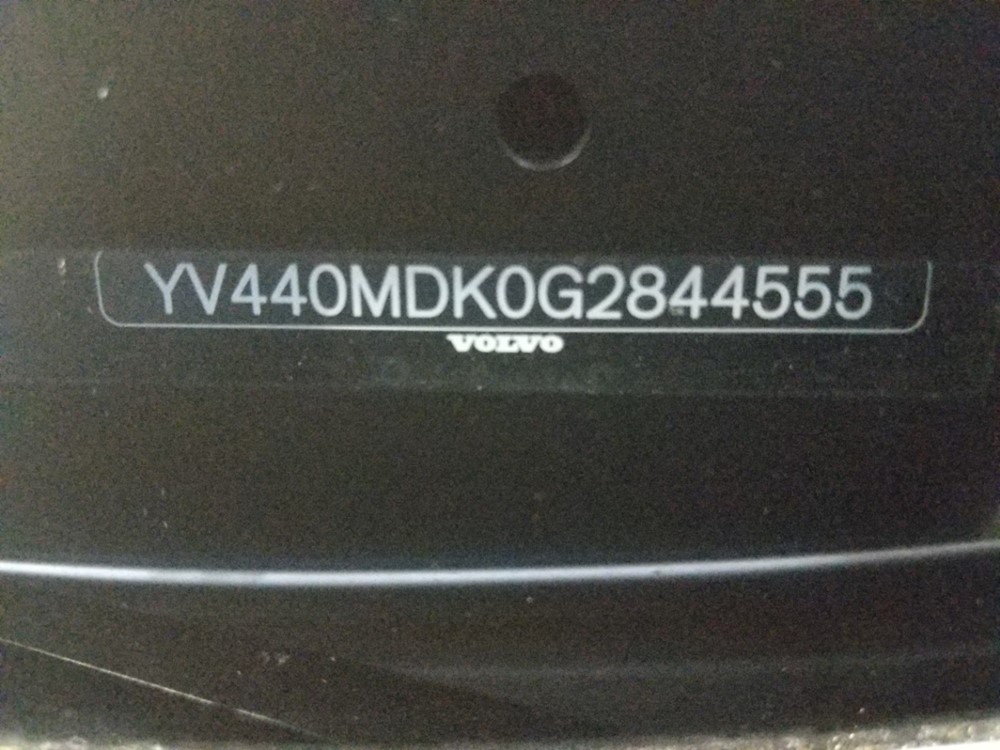2016 Volvo XC60 - VIN Plate
