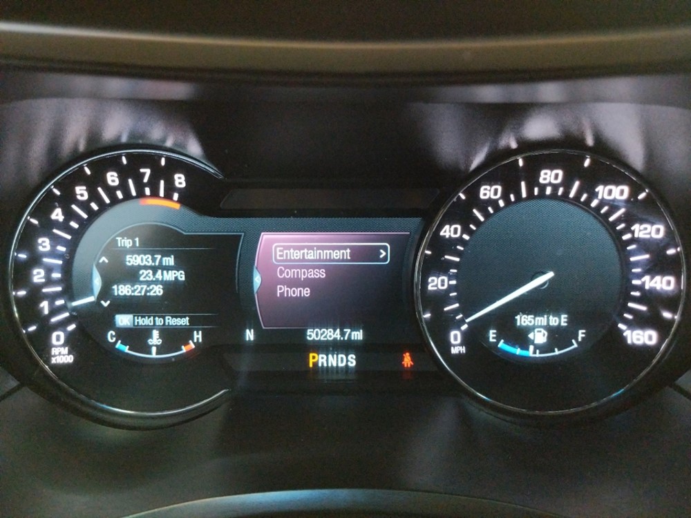 2016 Lincoln MKZ - Odometer Close Up