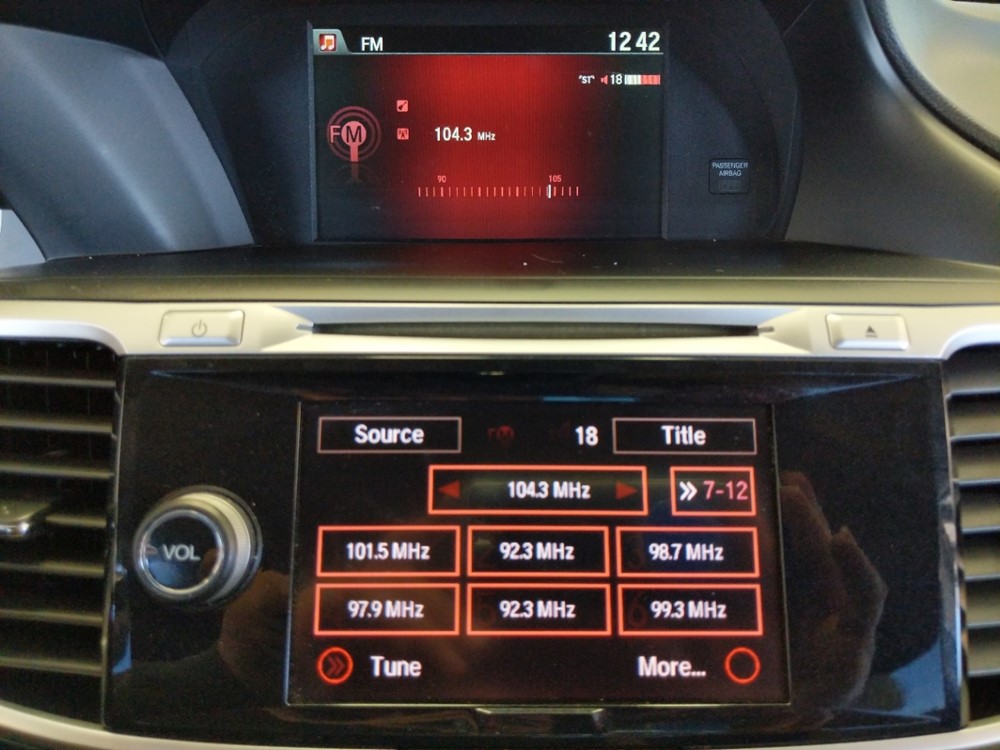 2015 Honda Accord - Stereo Package