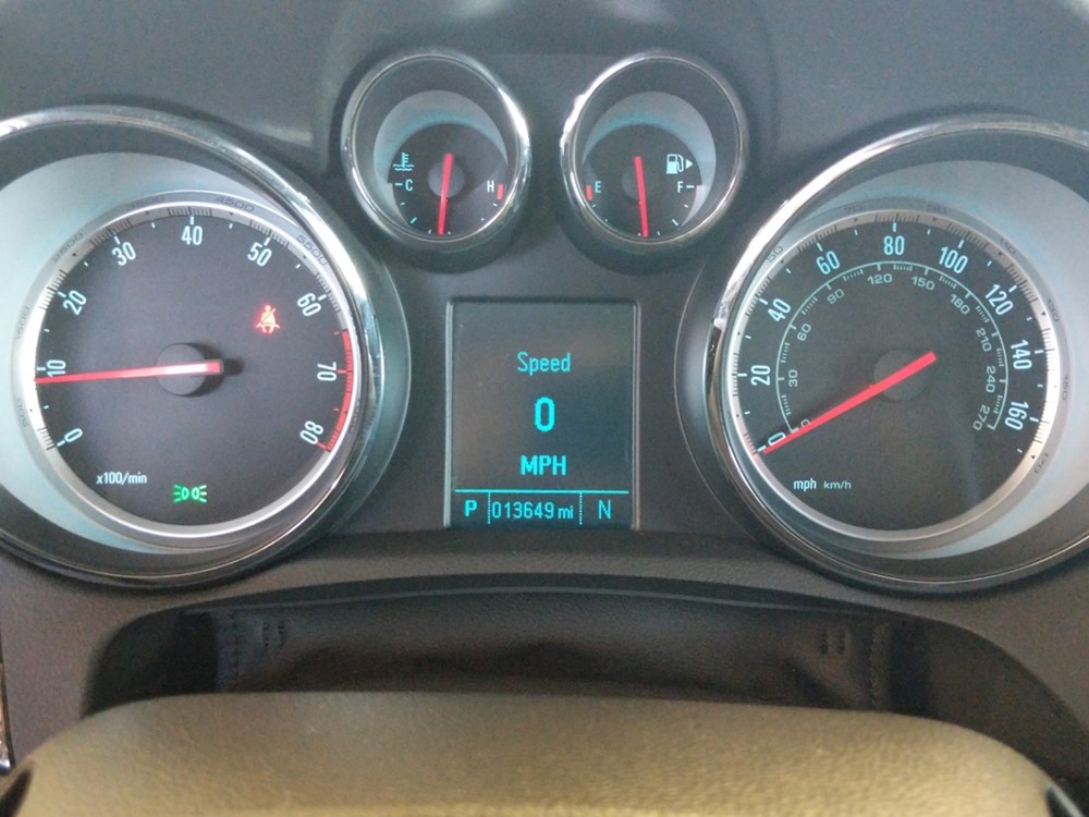 2016 Buick Encore - Odometer Close Up
