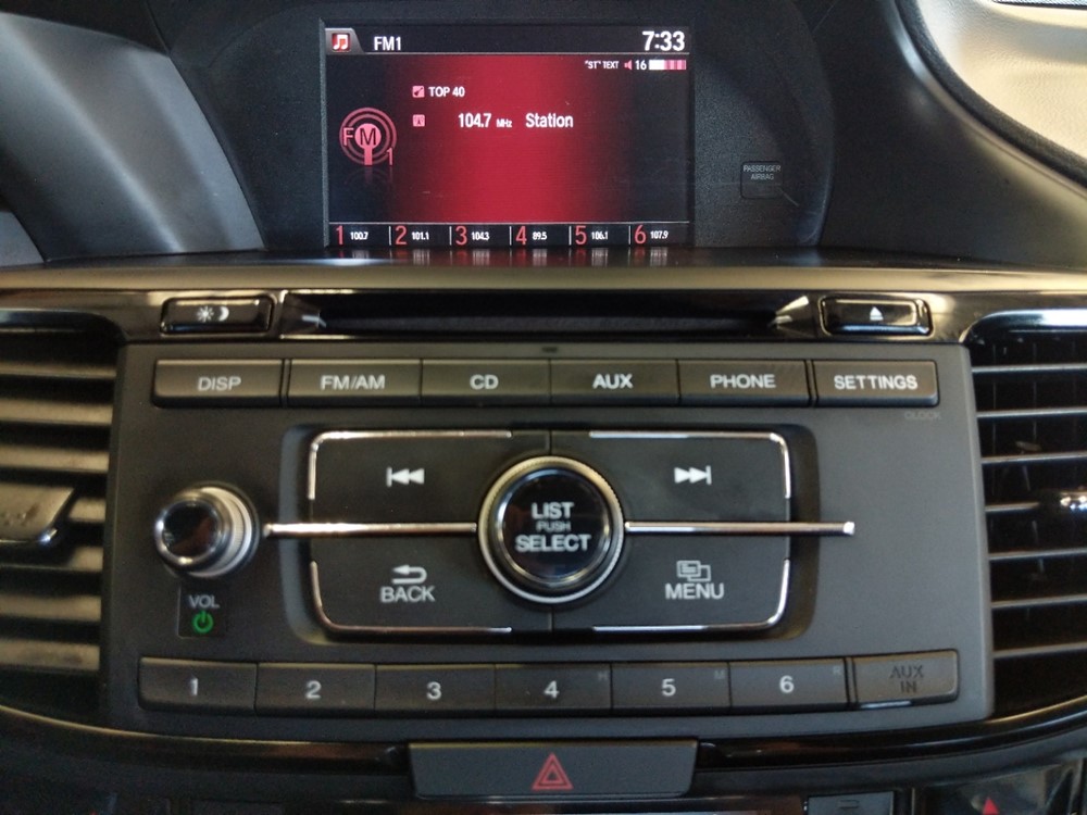 2017 Honda Accord - Stereo Package
