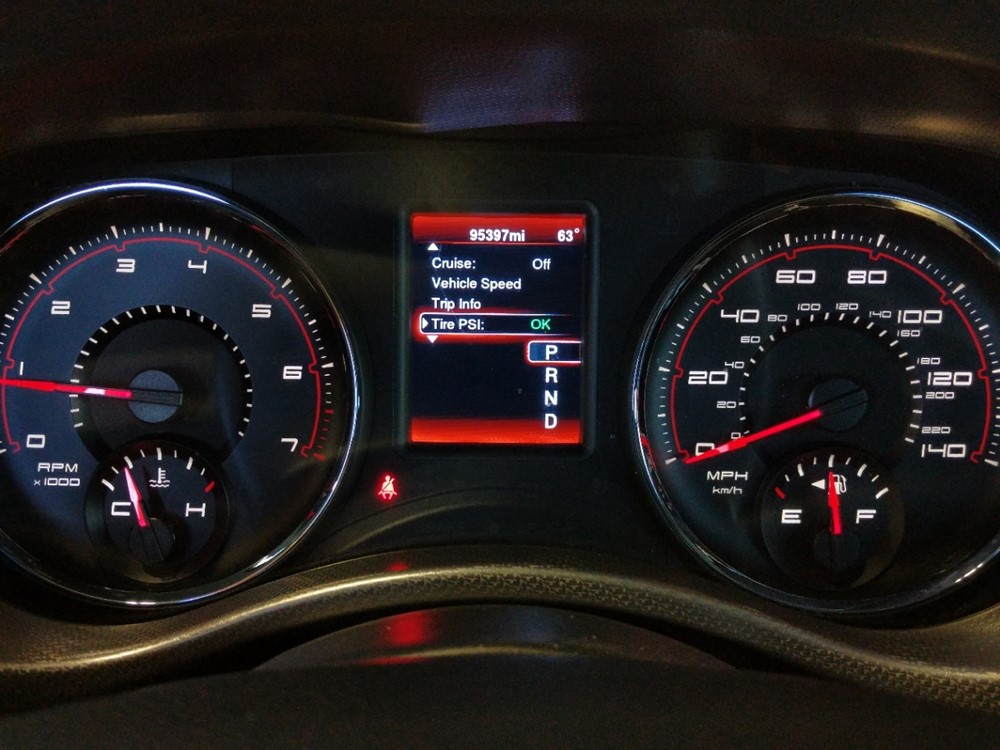 2014 Dodge Charger - Odometer Close Up