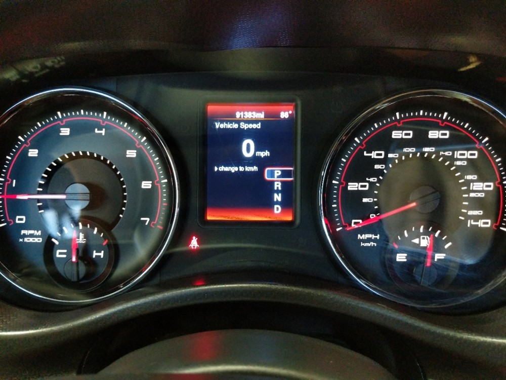 2014 Dodge Charger - Odometer Close Up
