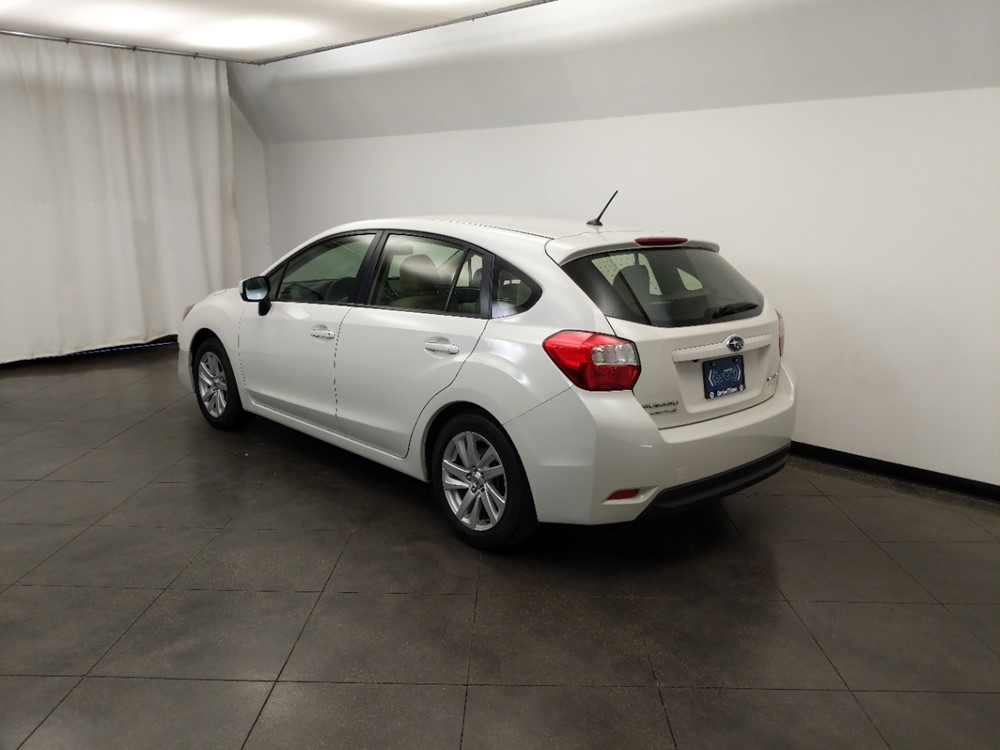 2016 Subaru Impreza - Driver Rear Bumper