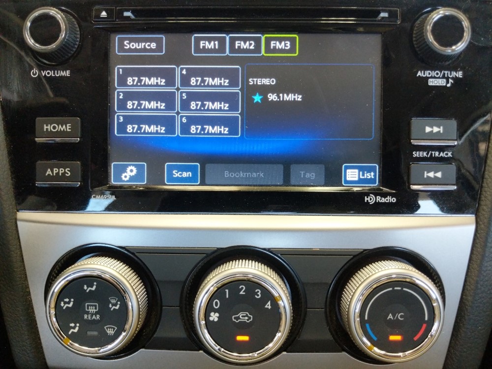 2016 Subaru Impreza - Stereo Package