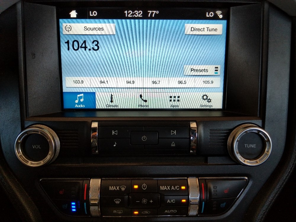 2017 Ford Mustang - Stereo Package