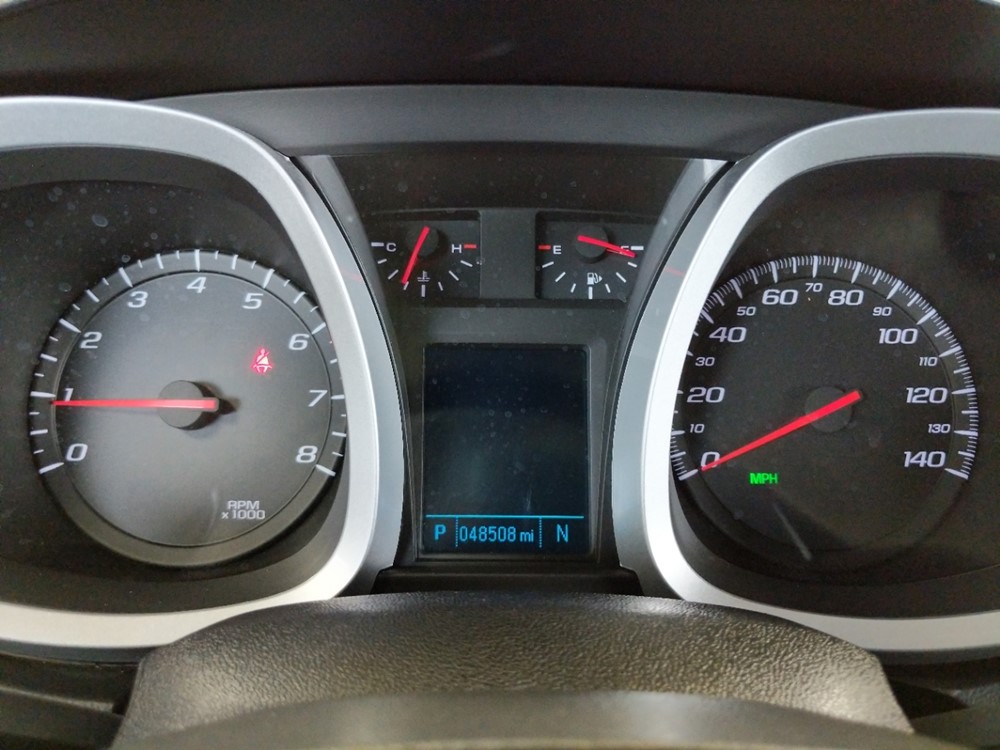 2017 Chevrolet Equinox - Odometer Close Up
