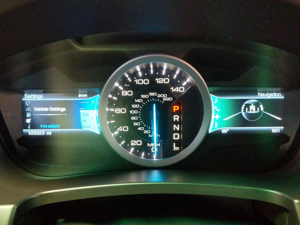 2013 Ford Explorer - Odometer Close Up