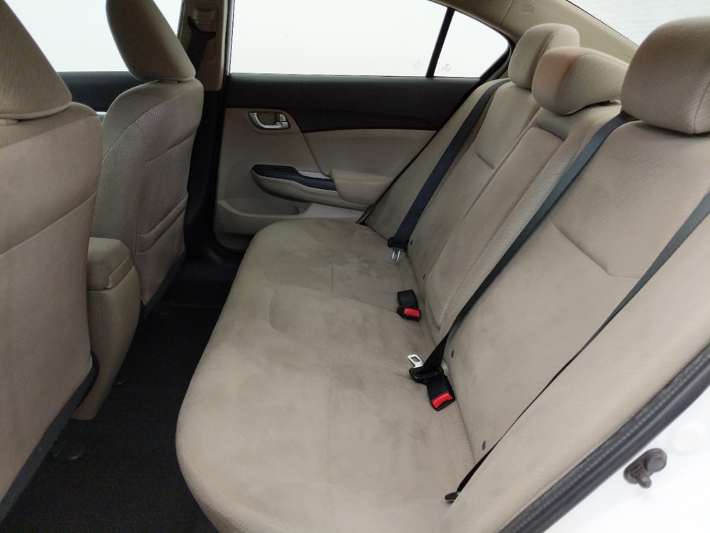 2013 Honda Civic - Driver Rear Seat