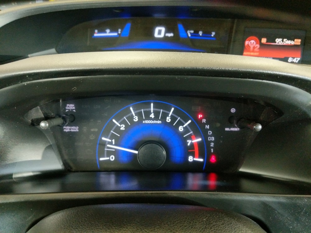 2013 Honda Civic - Odometer Close Up
