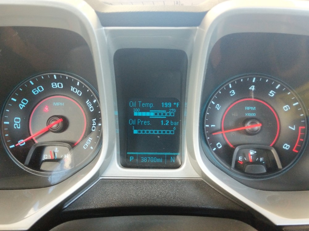 2015 Chevrolet Camaro - Odometer Close Up