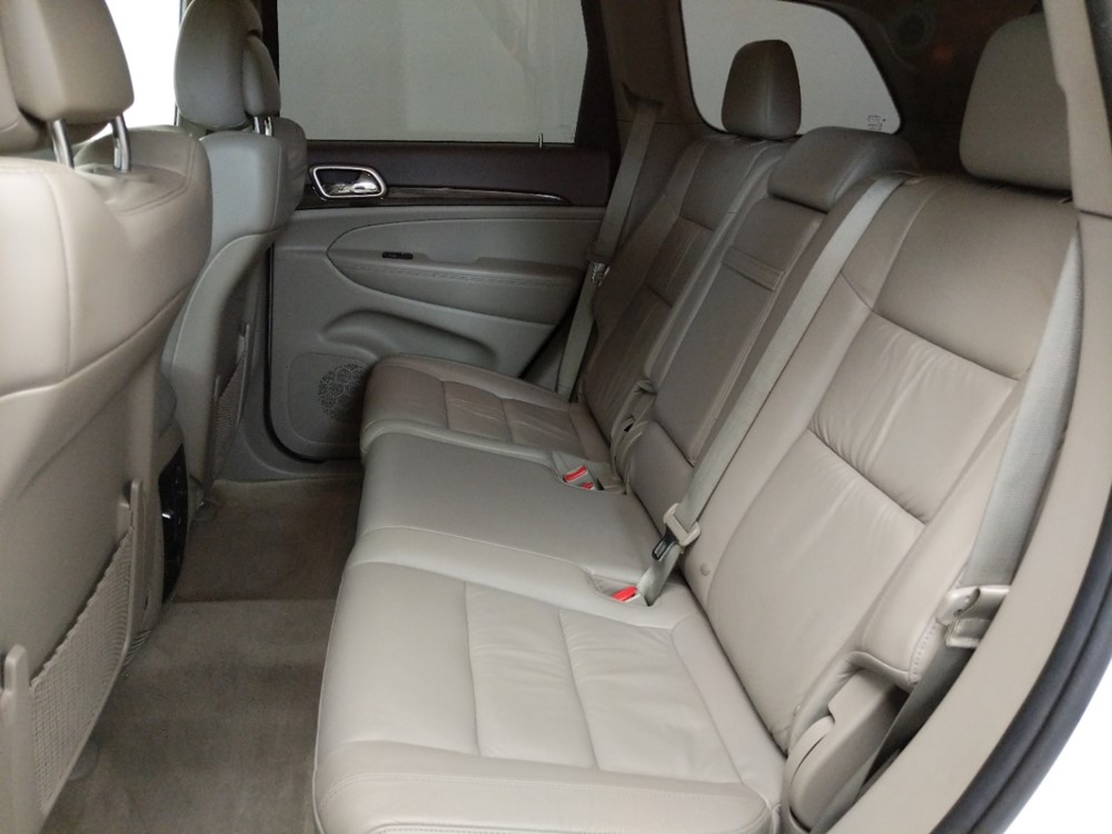 2013 Jeep Grand Cherokee - Driver Rear Seat
