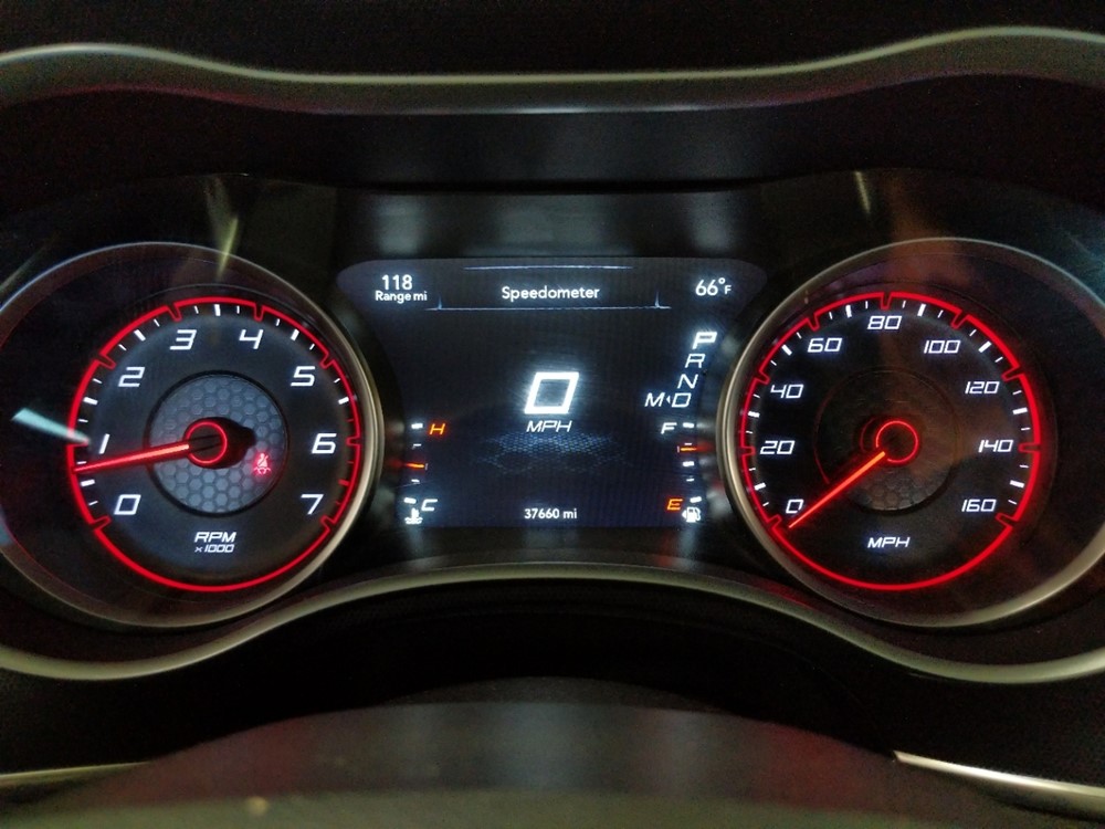 2016 Dodge Charger - Odometer Close Up