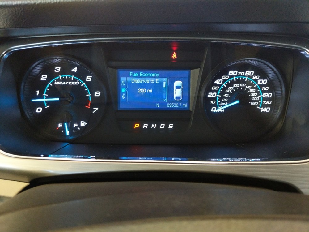 2014 Ford Taurus - Odometer Close Up